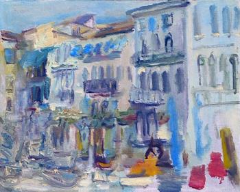 The peaceful Venise (Exspressionism). Shtele Yuri