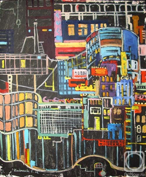 Kleymenova Elena. Night bouquet