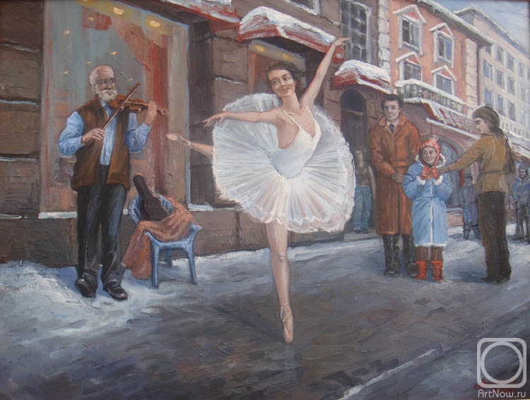 Plotnikov Alexander. Dancing in the snow