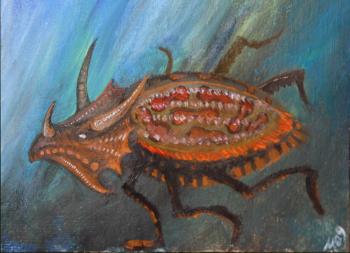 Beetle - tritseratops (). Kotov Sergey