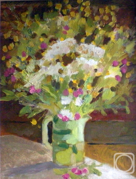 Chernov Alexey. Bouquet with dutch clover