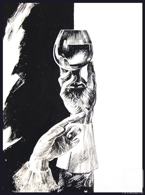 Chistyakov Yuri. Illustration to A. Pushkins poem Small tragedies 5/85
