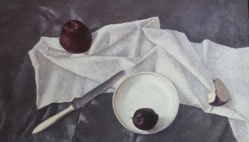 Still-life with apples