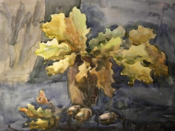 Oak leaves. Ushakova Maria