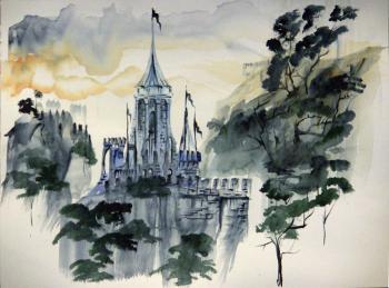 Hidden in the mountains. Doronin Vitaliy