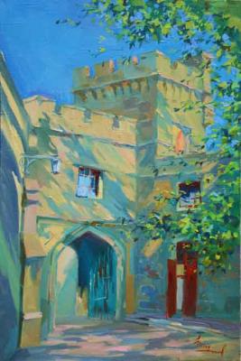 The palace courtyard. Alupka