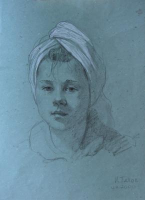 Alina in a turban
