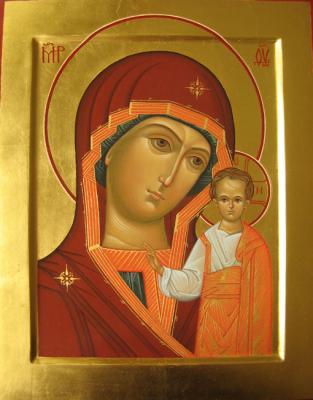 Virgin of Kazan. Rodina Maria