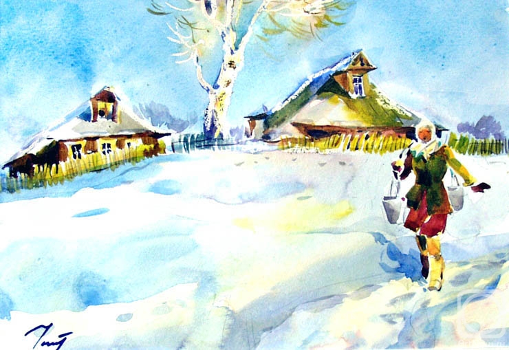Vrublevski Yuri. Winter day