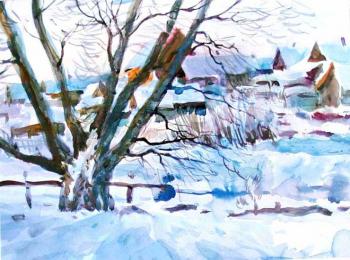 Winter in village � 4