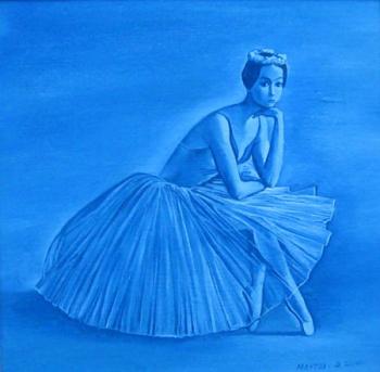 Blue Ballerina. Rakutov Sergey