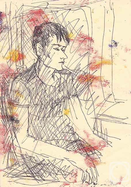 Karaceva Galina. In the train