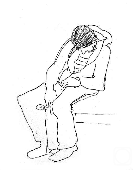 Karaceva Galina. In the subway