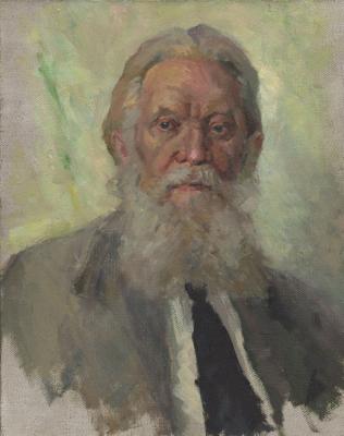 A Portrait of an Old Man. Goncharova Katherina