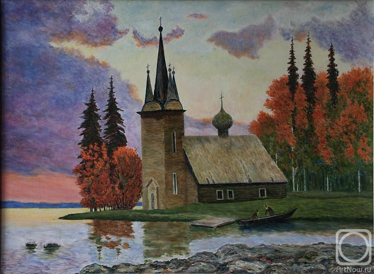 Filiykov Alexander. Karelia. Sunset
