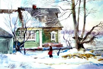 Winter in village � 20