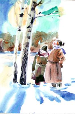 Winter in village - 22