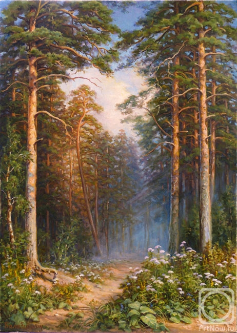 Balabushkin Sergey. A footpath in the forest
