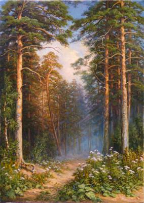 A footpath in the forest. Balabushkin Sergey