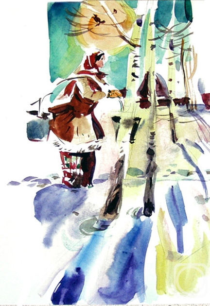 Vrublevski Yuri. In expectation of spring