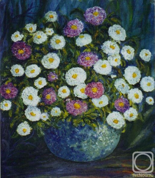 Bekman Rita. Asters - stars in the autumn garden