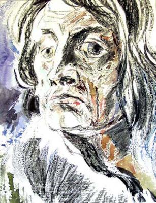 From � Pastels� Series - 4. A Portrait