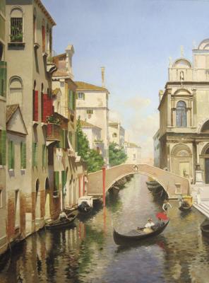 Venetian canal. Aleksandrov Vladimir