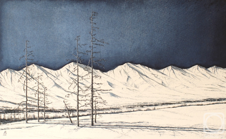 Zelenko Alexander. Hard freeze valley
