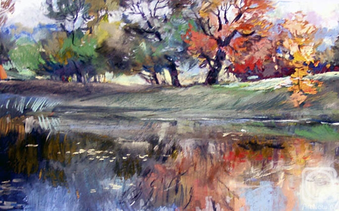Vrublevski Yuri. Autumn day. Sokolniki