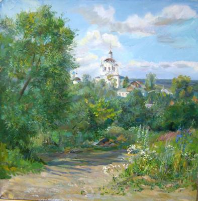 July noon. Monastery. Chernysheva Marina
