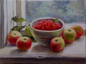 Berries and apples. Shumakova Elena
