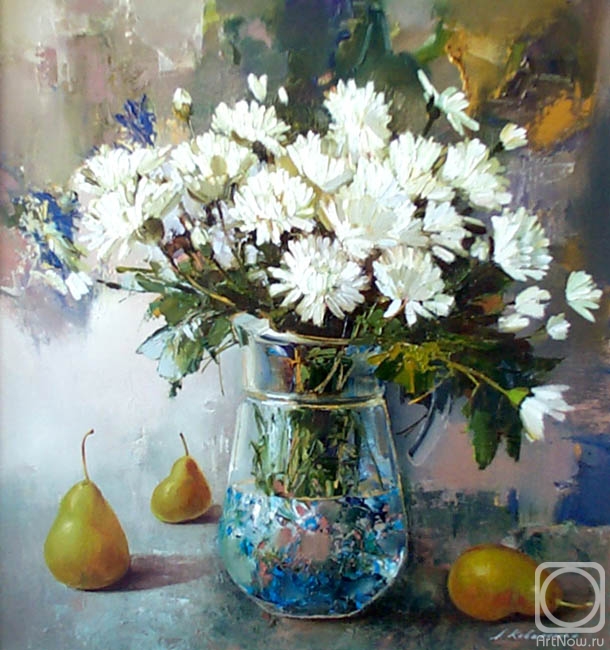 Kovalenko Lina. Silver bunch of flowers