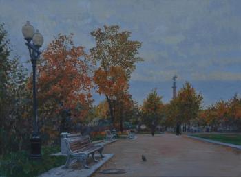 View of the Trubnaya square from Tsvethoy Boulevard