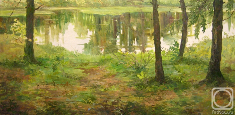 Krasnova Nina. Forest Lake