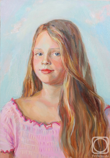 Chernysheva Marina. Portrait of a girl