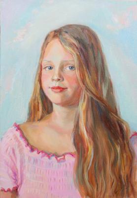 Portrait of a girl. Chernysheva Marina