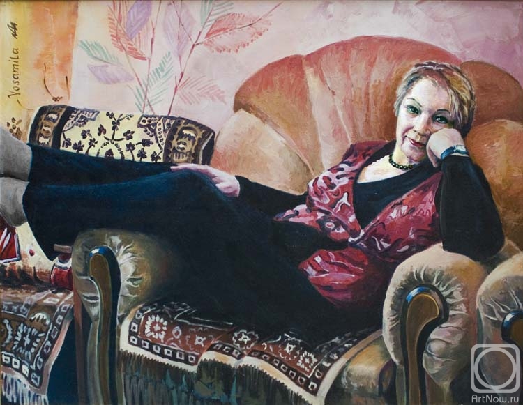Alimasov Andrey. Portrait of mother