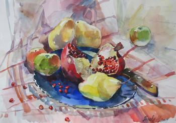 Fruits and pomegranates