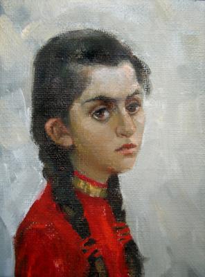A Portrait of Nelufer. Kolobova Margarita