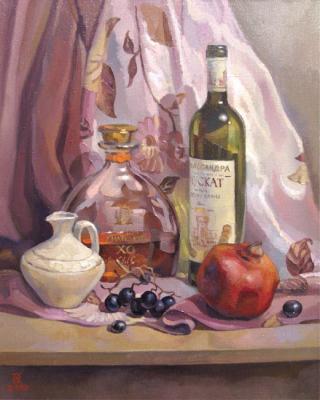 Still life with pomegranate. Kotunov Dmitry