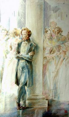 The worldly joys are wistful for him.... A.Pushkin