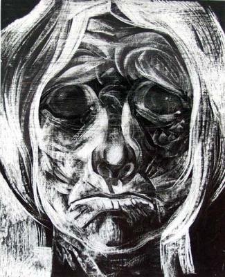 Womans Life Cycle . Old Age (An Old Woman). Chistyakov Yuri