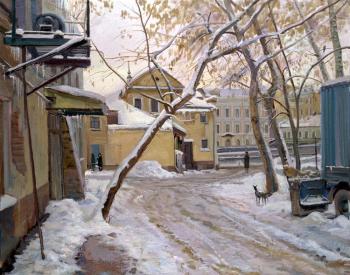 Old Yard near Obvodnoi Canal. Loukianov Victor
