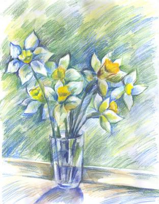 Daffodils. Lavrova Elena