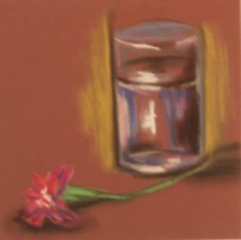 Copy 48 (carnation and glass). Lukaneva Larissa