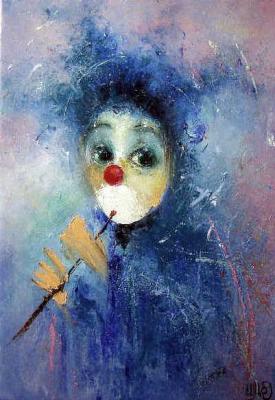 Blue Clown. Medvedev Igor