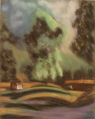 Copy 56 (landscape with houses and trees)