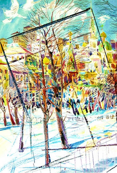 Vrublevski Yuri. City landscape