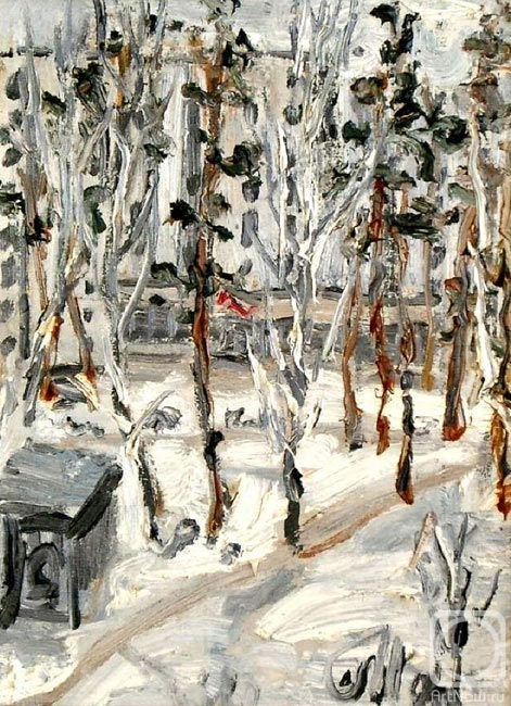 Pomelov Valentin. Winter in Protvino