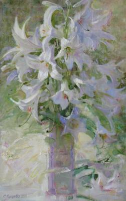Fragile grace of lilies. Kukueva Svetlana